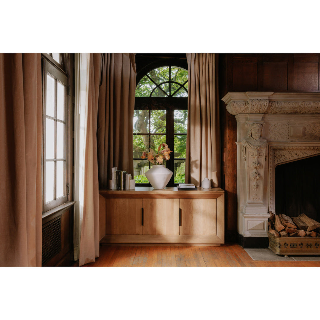 Angle Oak Sideboard Large