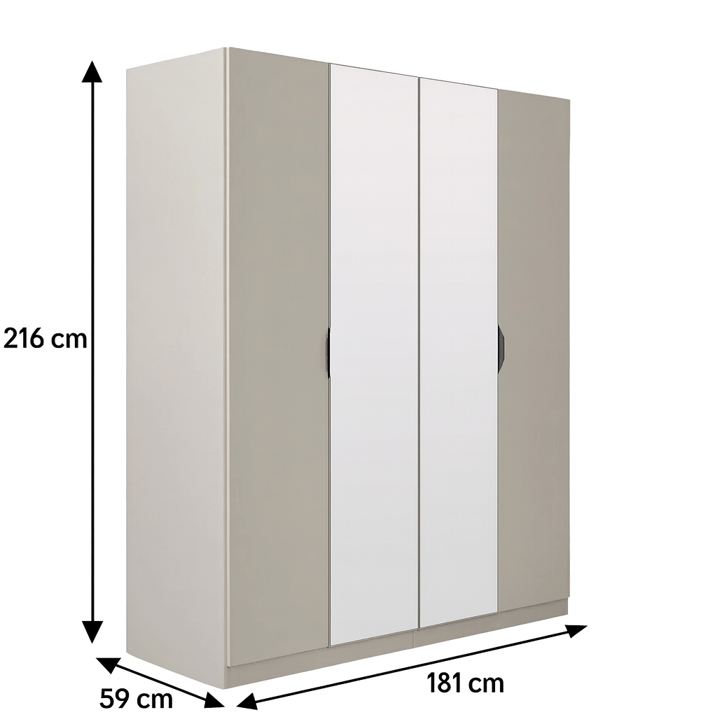 Bisque Beige Wardrobe