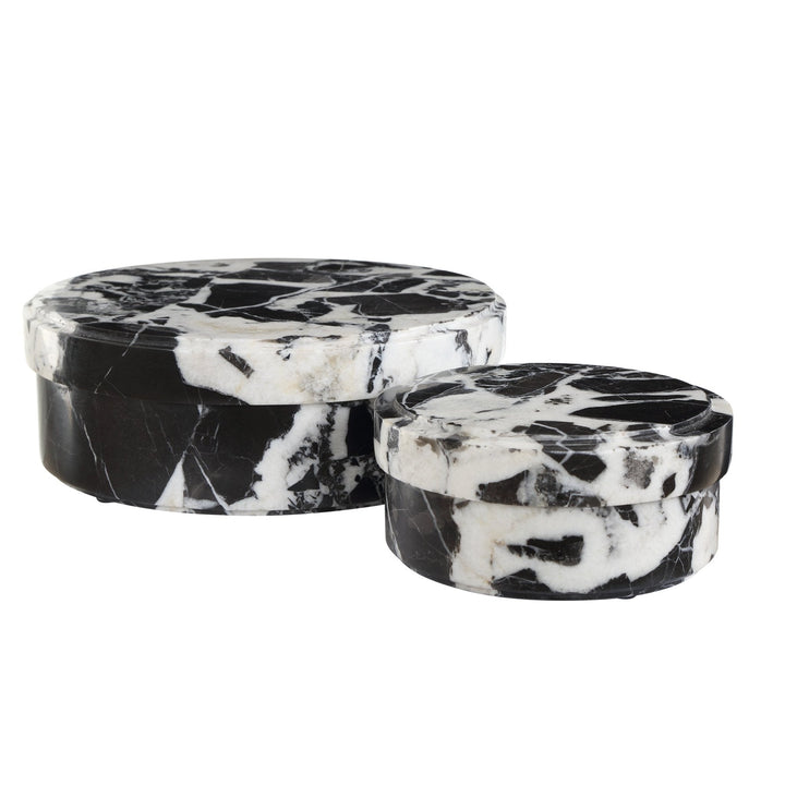 BLACK STONE BOXES