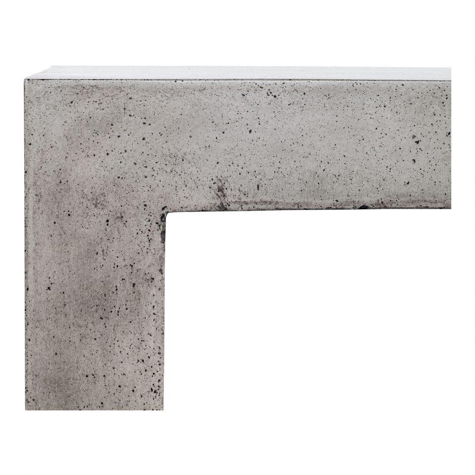 Lazarus Outdoor Bench Grey