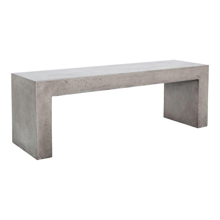 Lazarus Outdoor Bench Grey