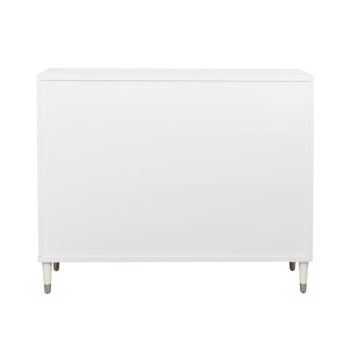 Modern White Nine Drawer Chest