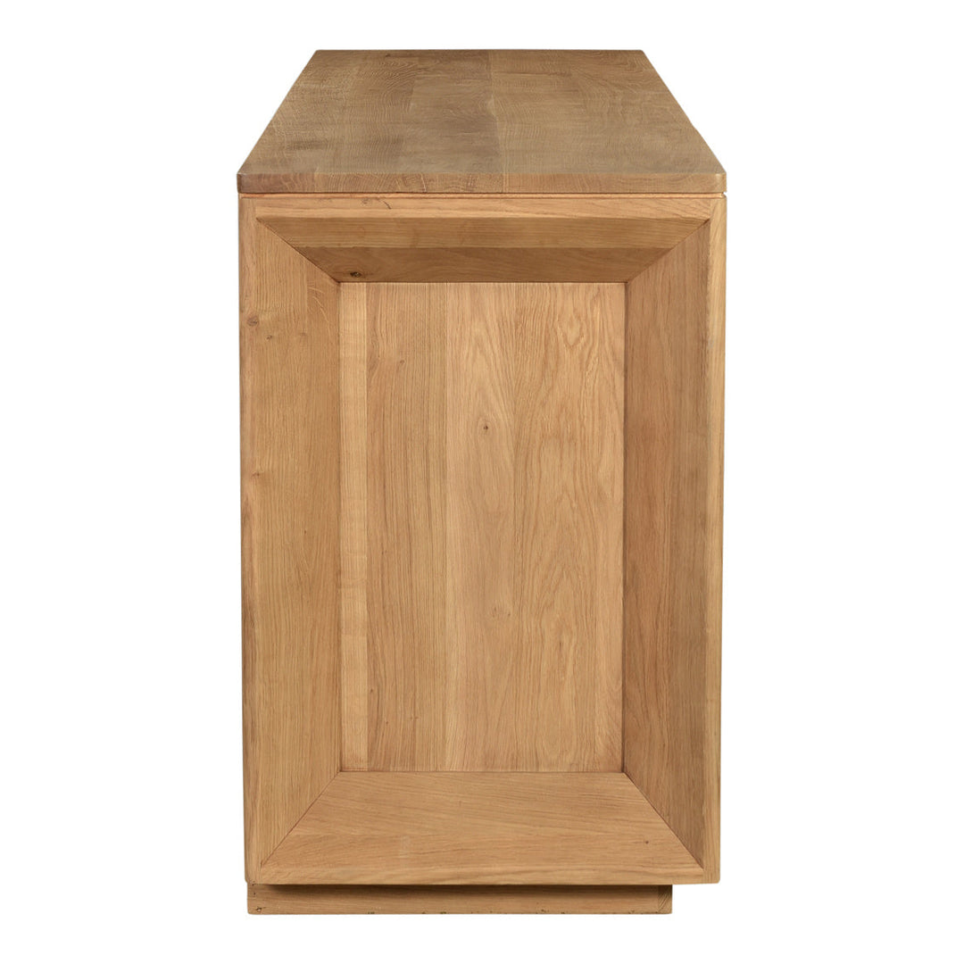 Angle Oak Sideboard Large