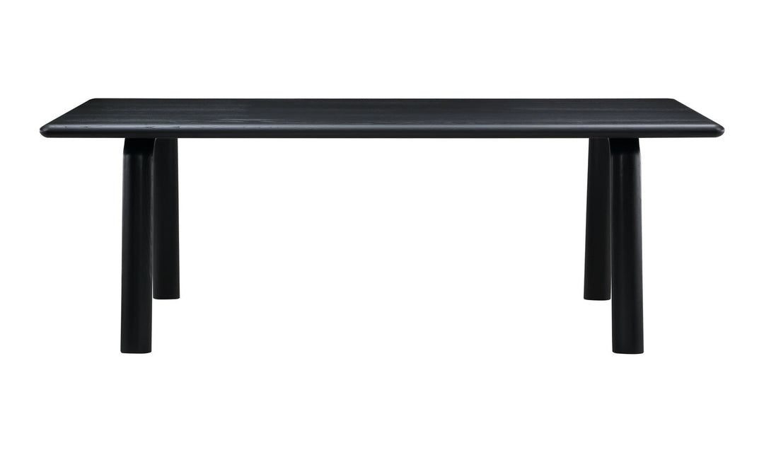 Malibu Dining Table Black Ash