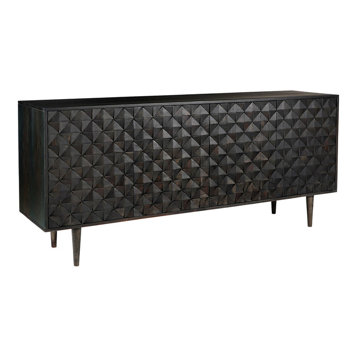 Pablo 4 Door Sideboard Black