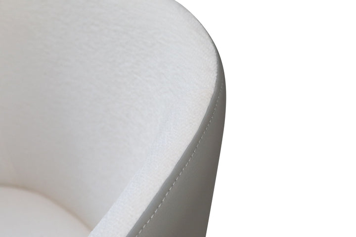 Celadon Charm Fabric Dining Chair grey