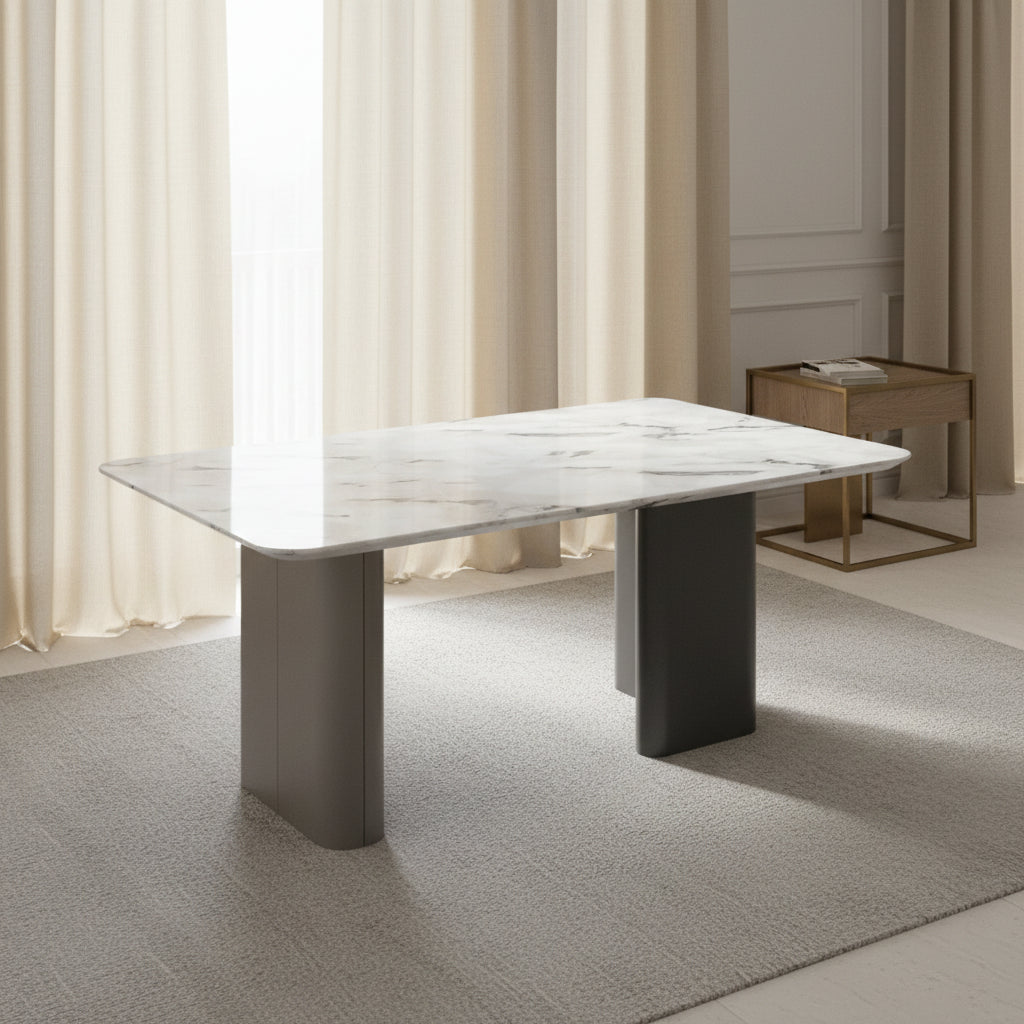 Celadon Charm Marble Dining Table 200