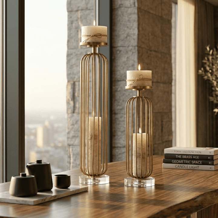 Cesinali Candleholders, S/2