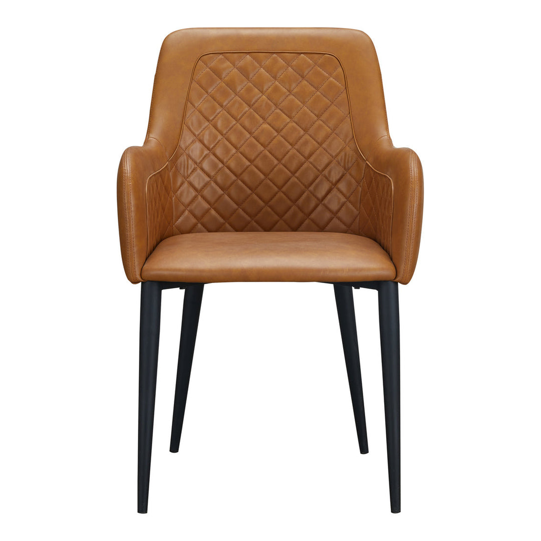 Cantata Dining Chair Tawny Vegan Leather-M2