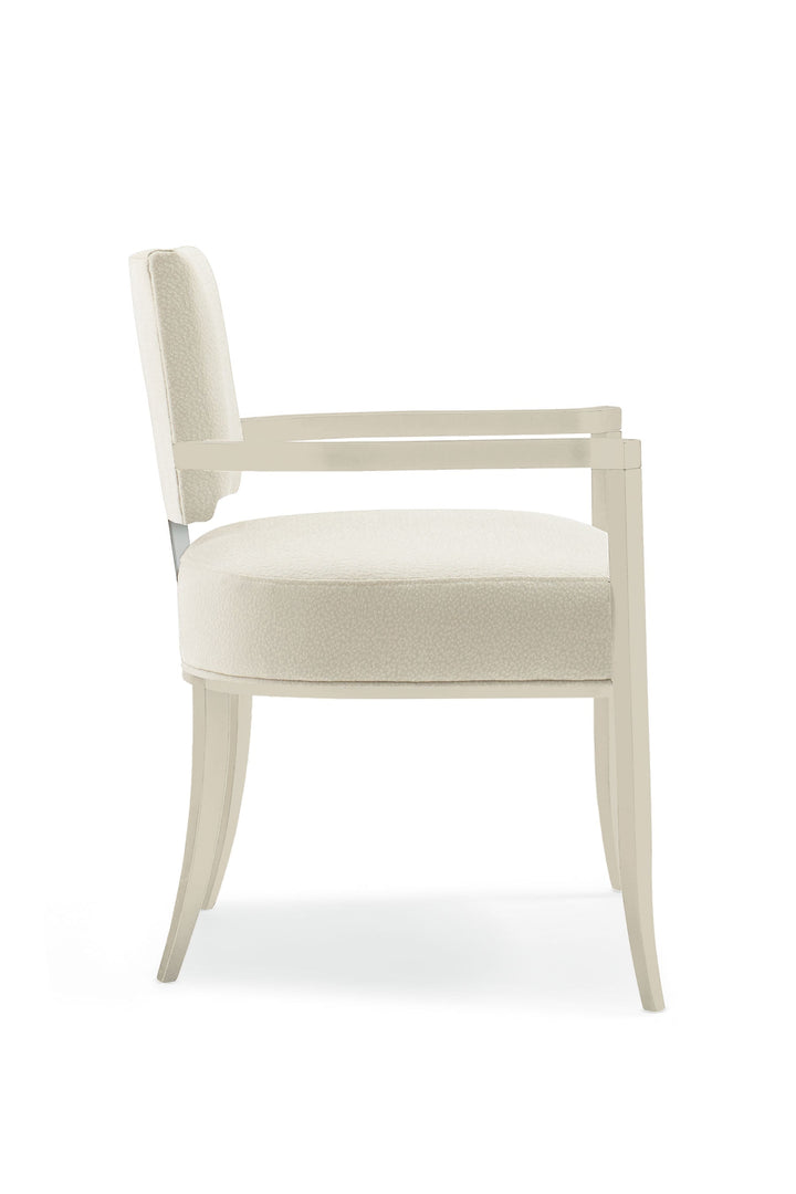 Classic - Reserved Seating Arm Chair (White)