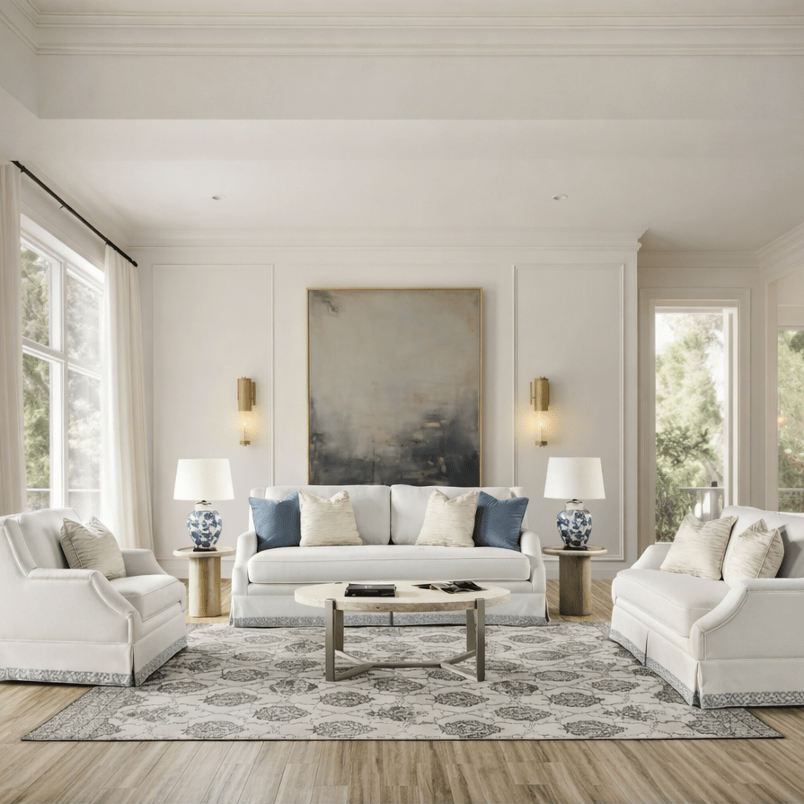 Copacabana White Sofa