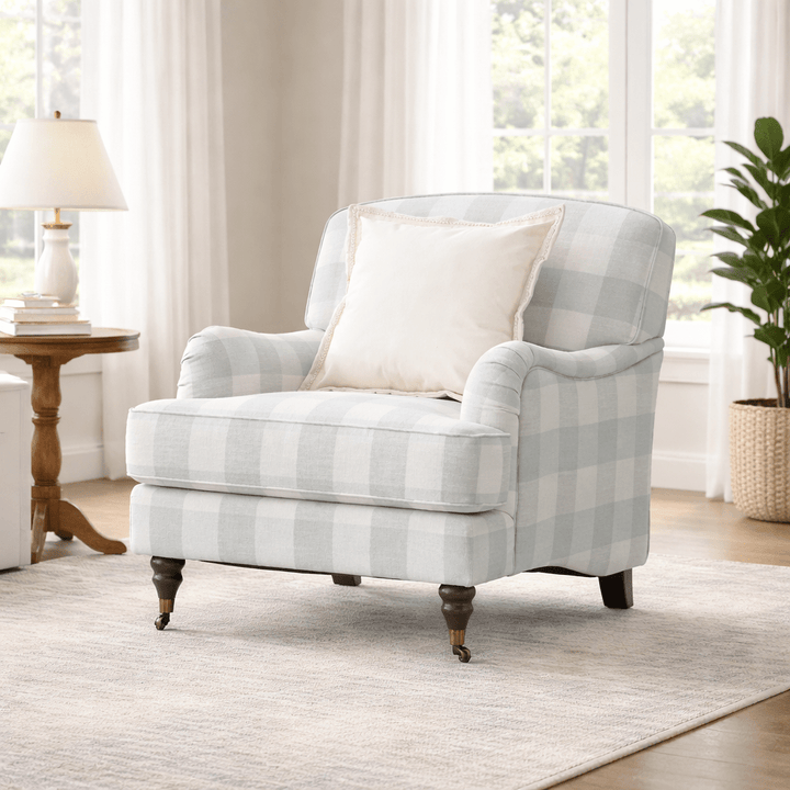 Cottage Calm by Noof Alaboudi Cream Chair