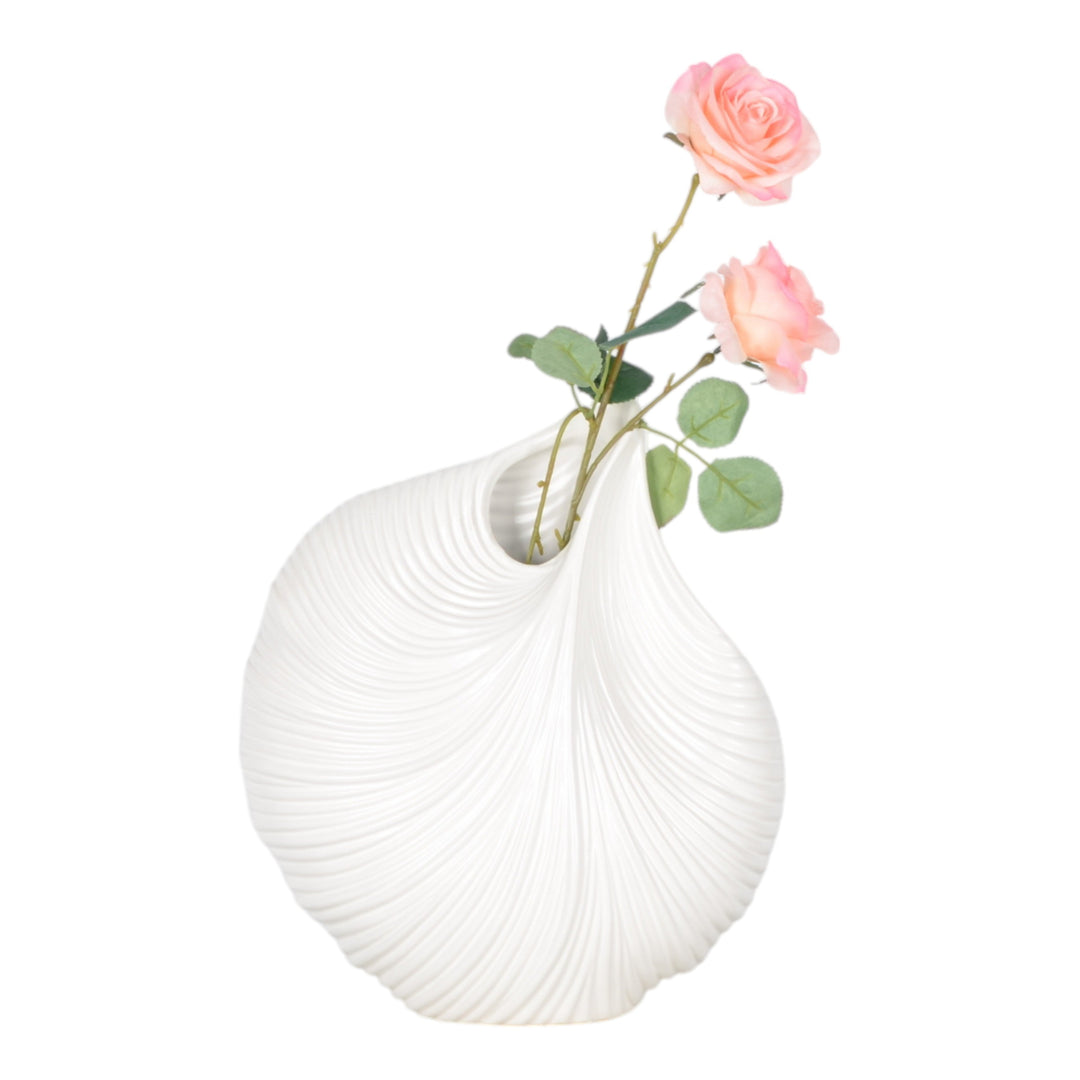 Kony White  Vase