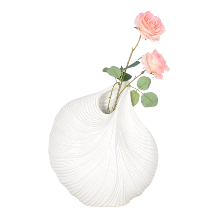 Kony White  Vase