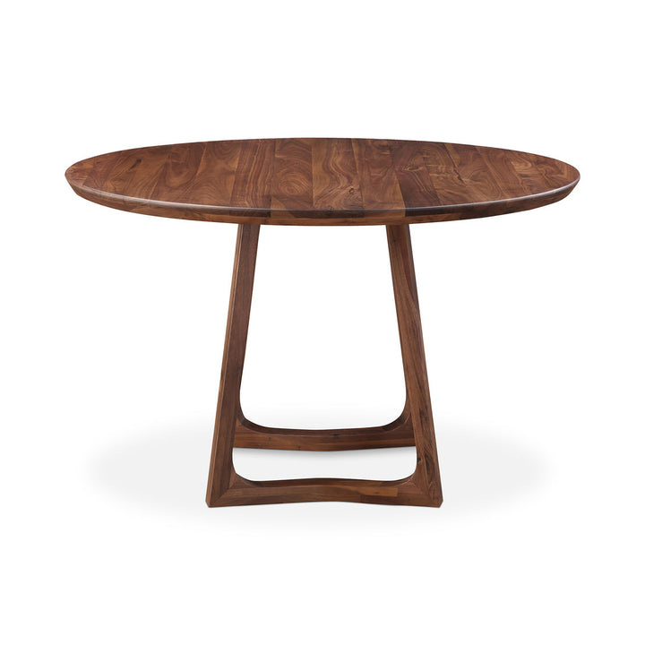 Silas Round Dining Table Walnut