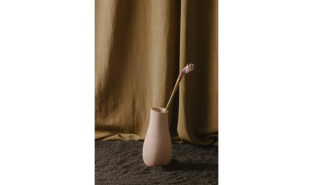 Veda Vase Small Bright Tan