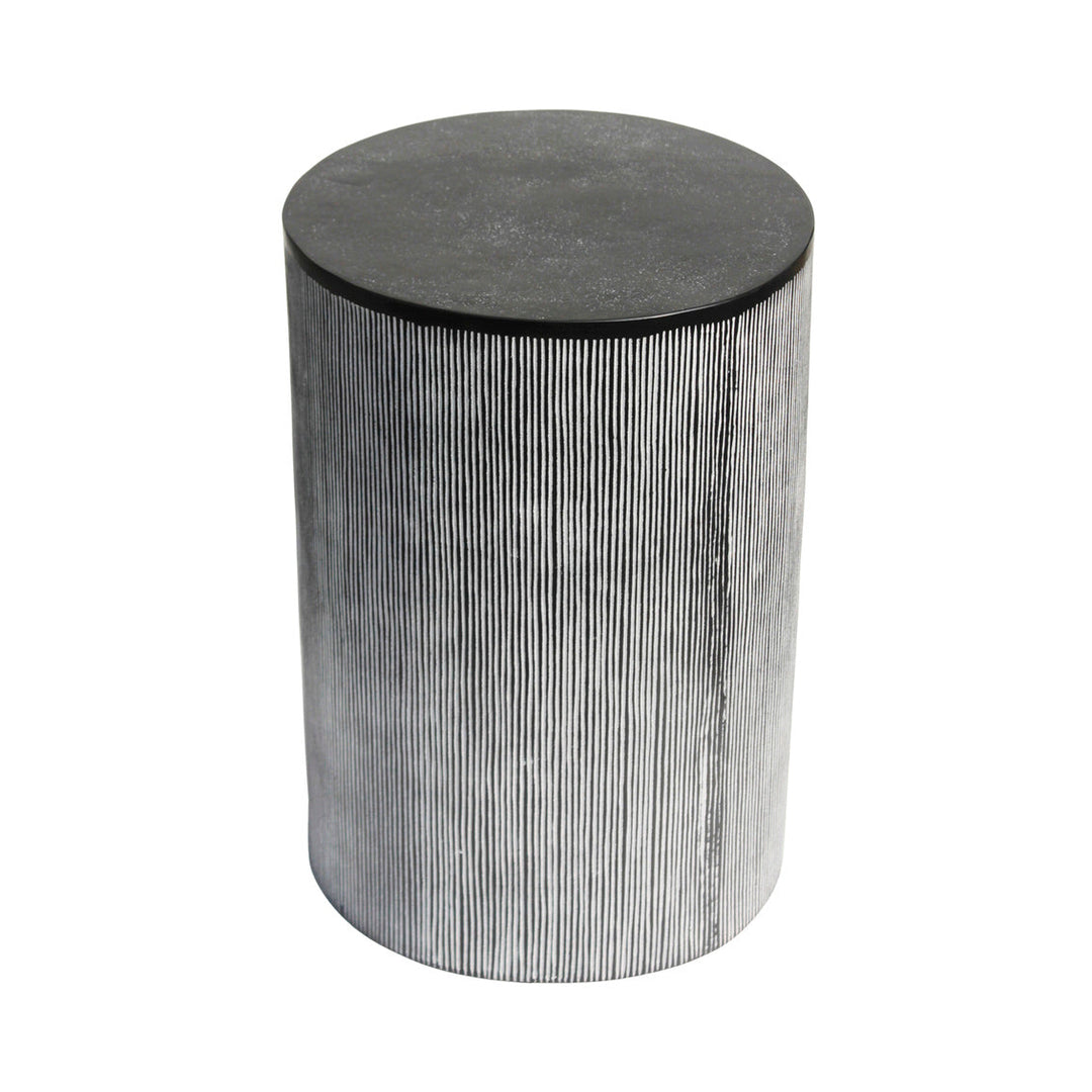 Althea End Table Black Patina