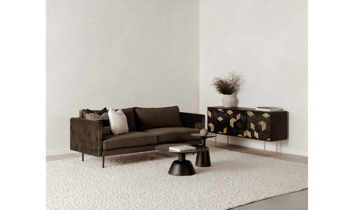 Nels End Table Black