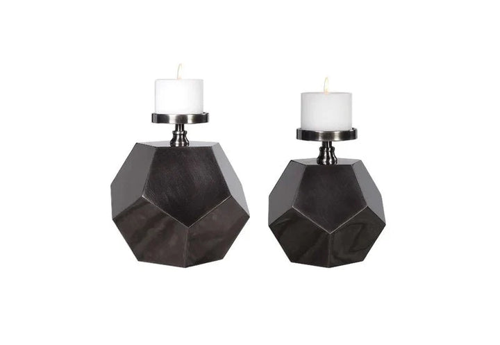Dash Candleholders, S/2