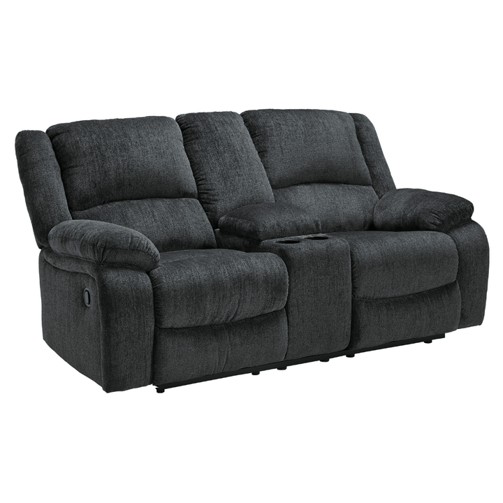 Draycoll Reclining Sofa & Loveseat with Free Recliner