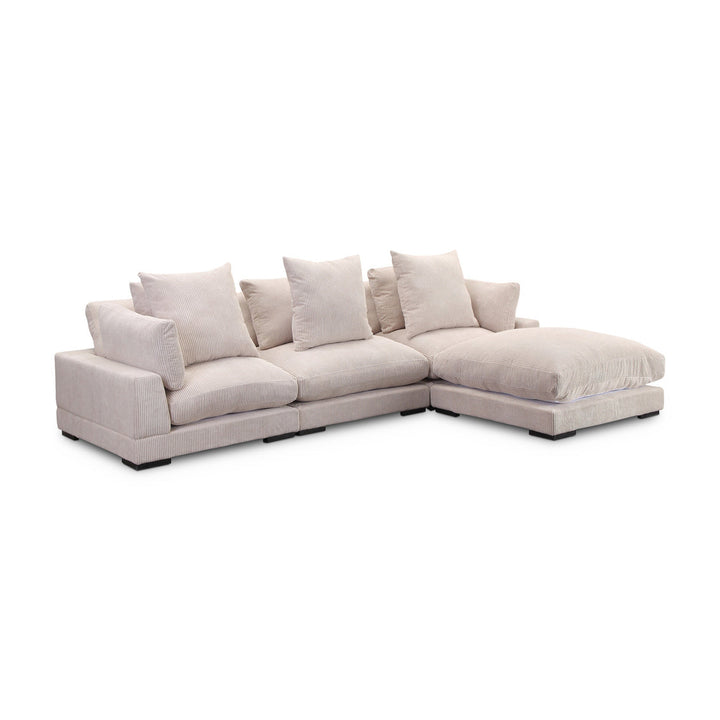 Tumble Lounge Modular Sectional Cappuccino