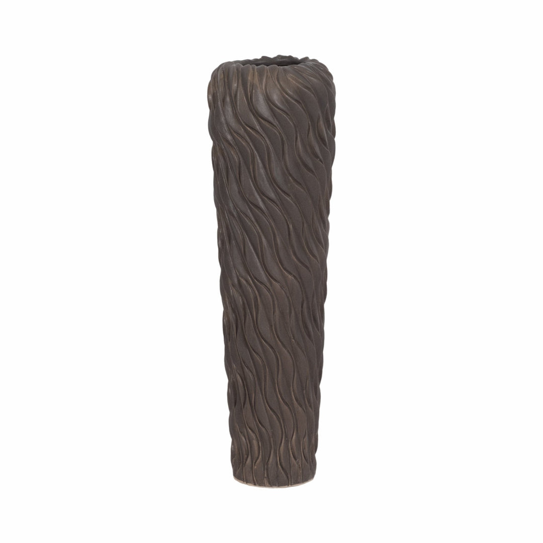 Devone Ceramic Brown Vase