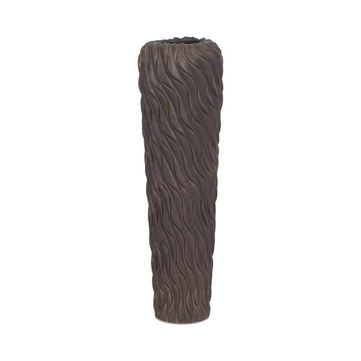 Devone Ceramic Brown Vase