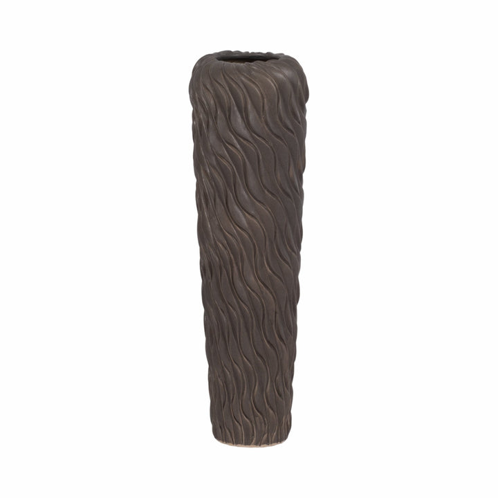 Devone Ceramic Brown Vase