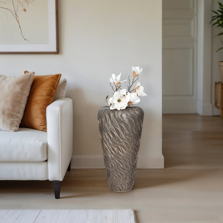 Devone Ceramic Brown Vase
