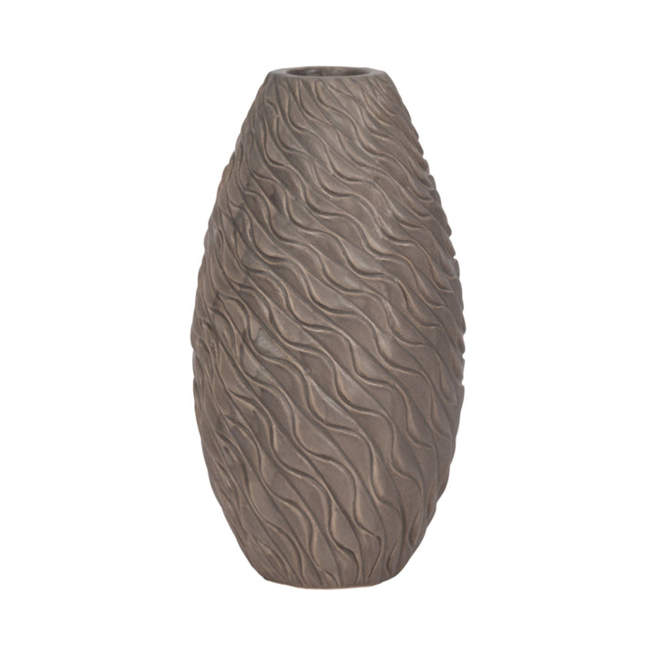 Devone Ceramic Brown Vase