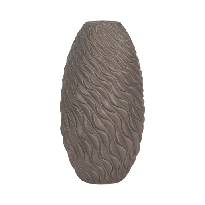 Devone Ceramic Brown Vase