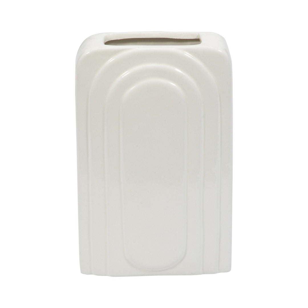 DOL, 7" RECTANGULAR VASE