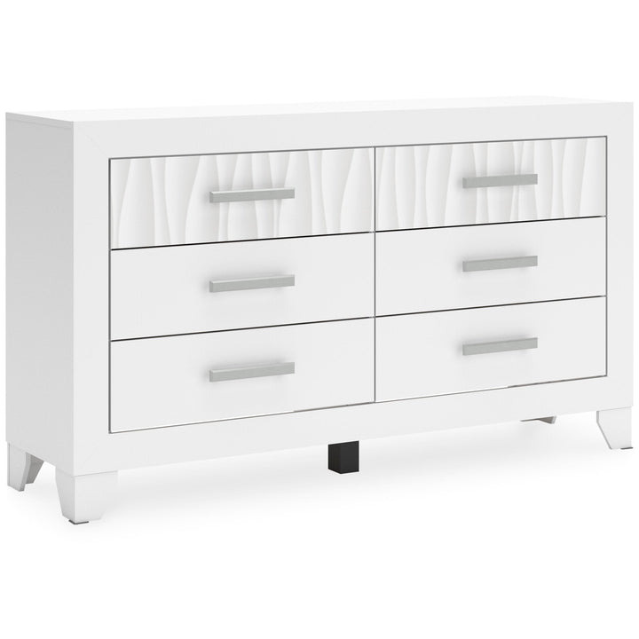 Druchalla Six Drawer Dresser and Mirror
