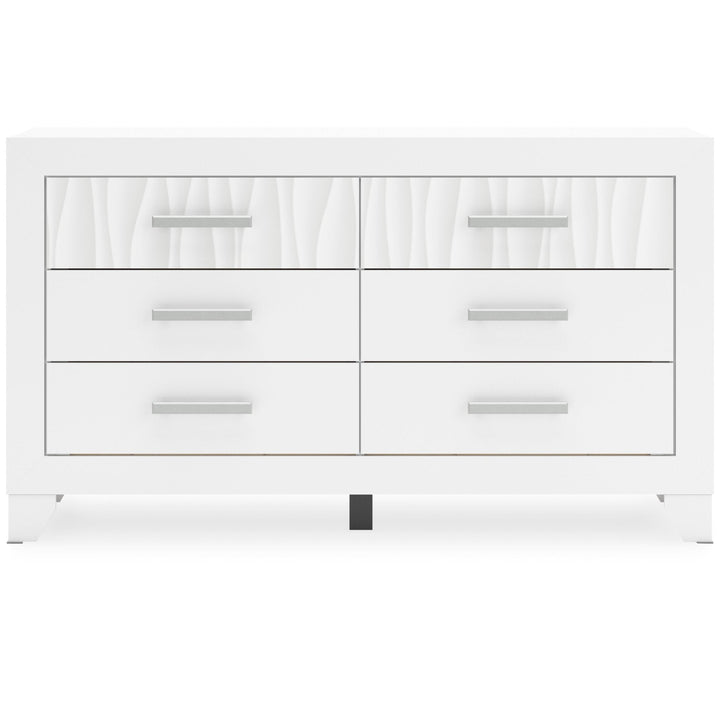 Druchalla Six Drawer Dresser and Mirror