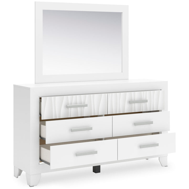 Druchalla Six Drawer Dresser and Mirror
