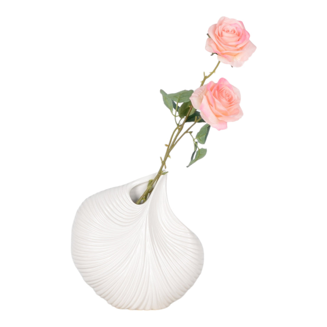 Kony White  Vase