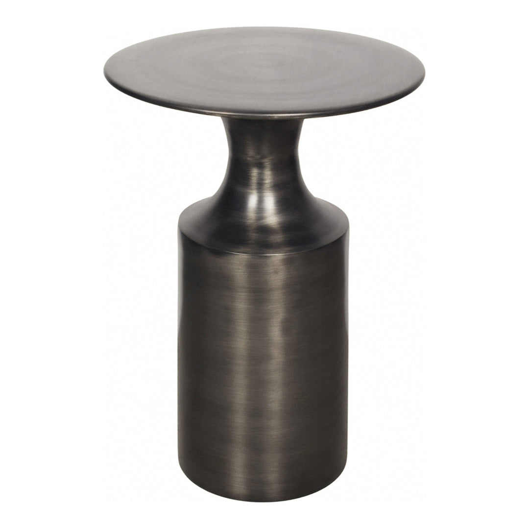 Rassa Polished Zinc Accent Table