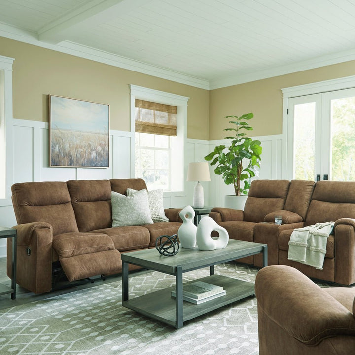 Edenwold Reclining Sofa & Loveseat with Free Recliner