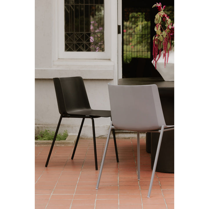 Silla Outdoor Dining Chair Charcoal Grey-M2