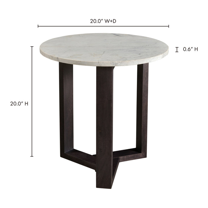 Jinxx Side Table Charcoal Grey