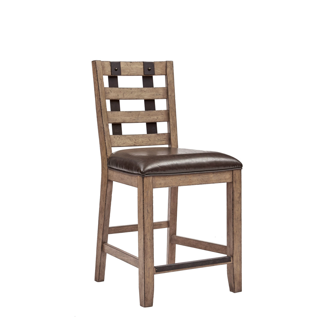 Flatbush Metal Strap Gthring Chair 2/ctn