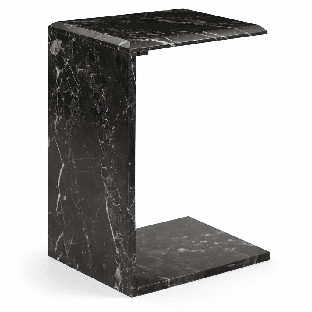Enid MARBLE C TABLE Black