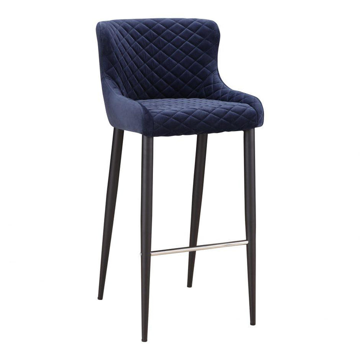 Etta Barstool Dark Blue