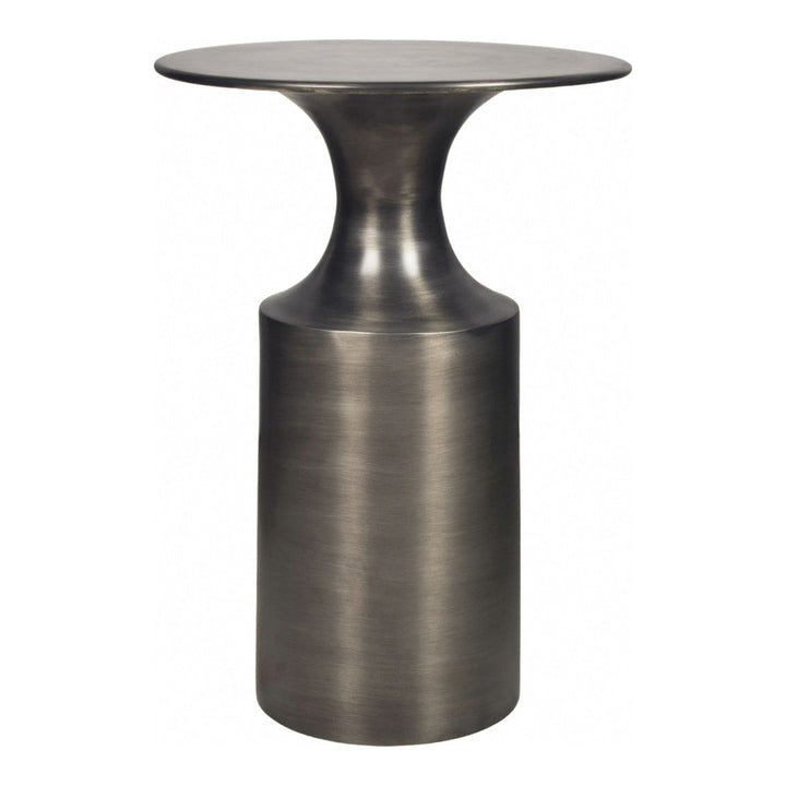 Rassa Polished Zinc Accent Table