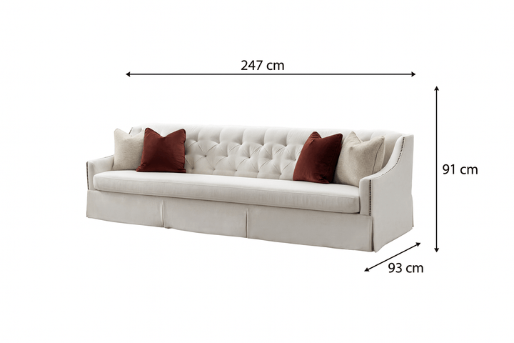 Fatima Roze Sofa