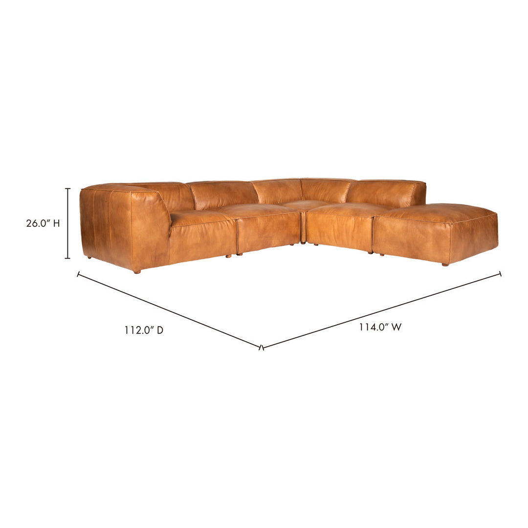 Luxe Dream Modular Sectional Tan