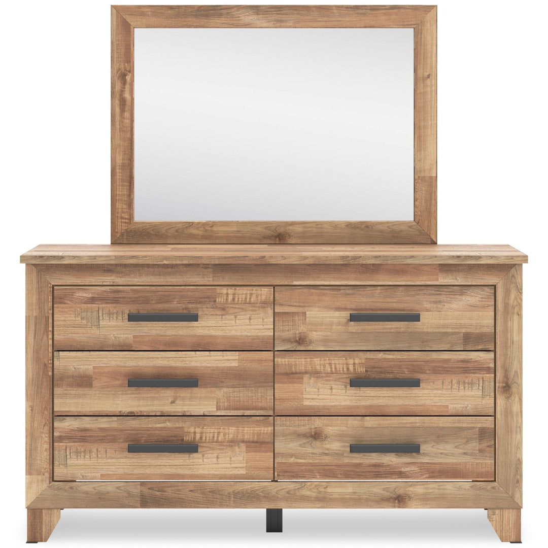 Finaria Six Drawer Dresser and Mirror