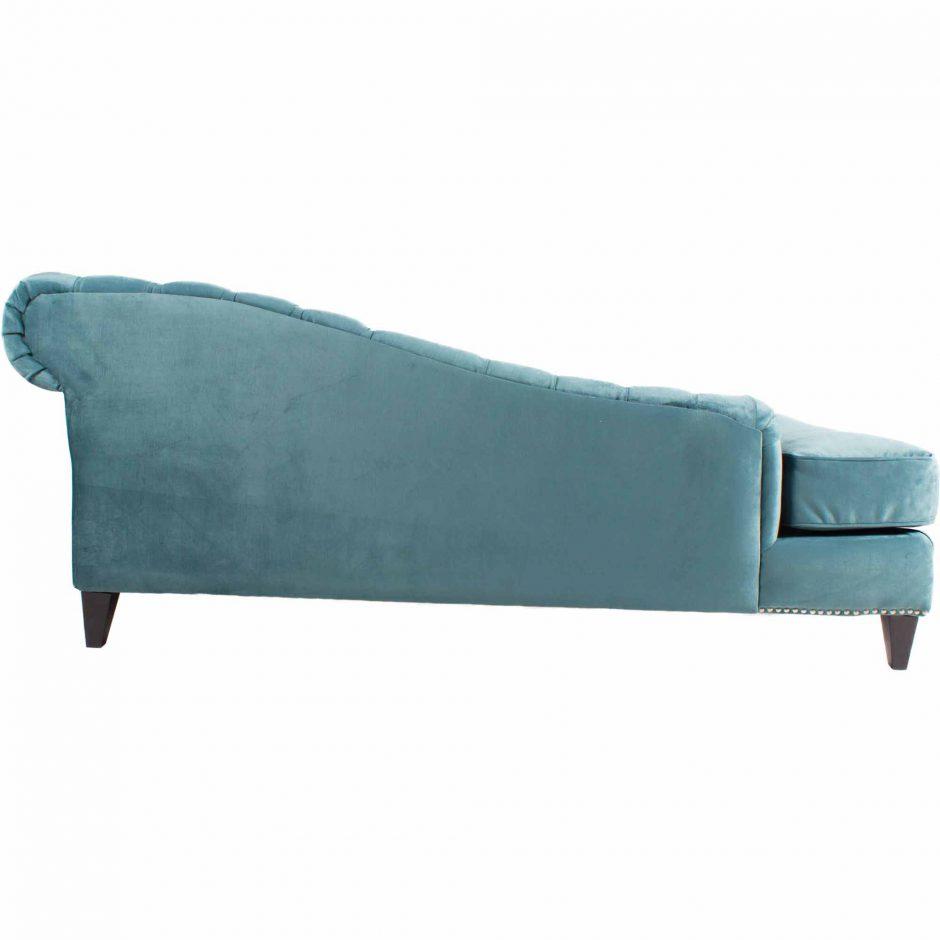 Bibiano Chaise Velvet Blue