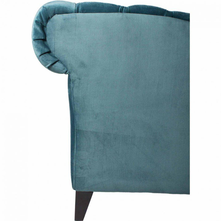 Bibiano Chaise Velvet Blue