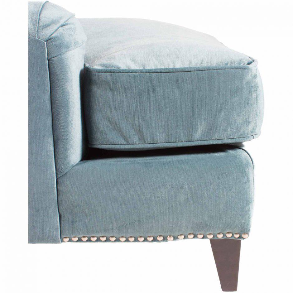 Bibiano Chaise Velvet Blue